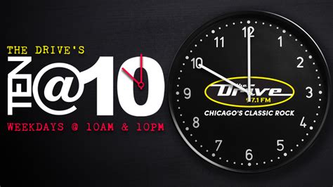 Wdrv chicago - And, we’ll even put you ON the radio! The Drive is saluting a DAILY DRIVER. each weekday. Not only will we roll some of your favorite tunes, but we’ll also. outfit you with a snazzy Drive t-shirt! Daily Driver brought to you by 97.1 FM The Drive – Chicago’s Classic Rock! Sign up here for your chance to become a DAILY DRIVER!